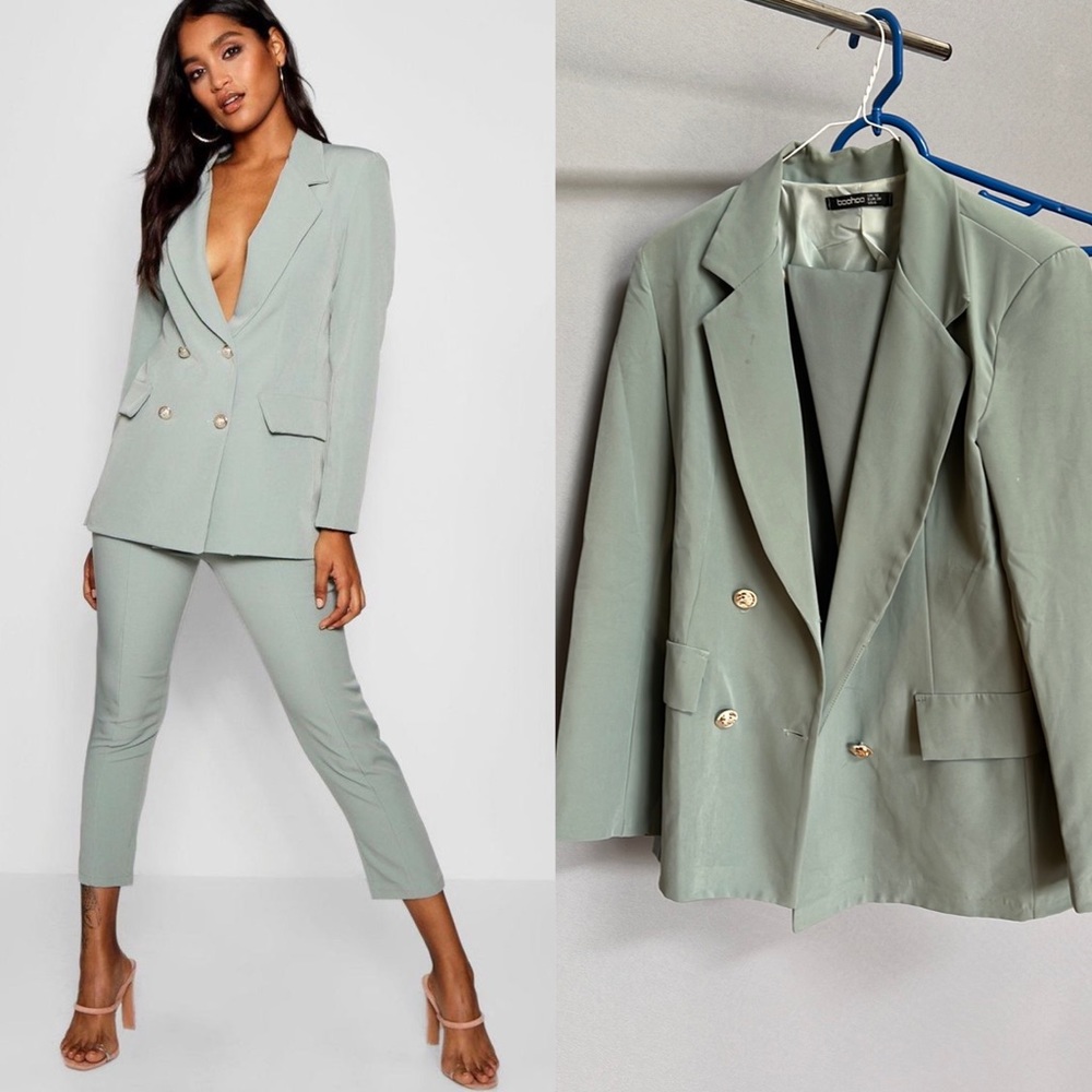 Sage Green Suit Set